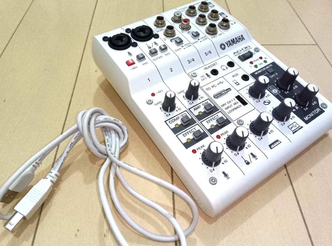 YAMAHA AG06 オーディオインターフェース ミキサー