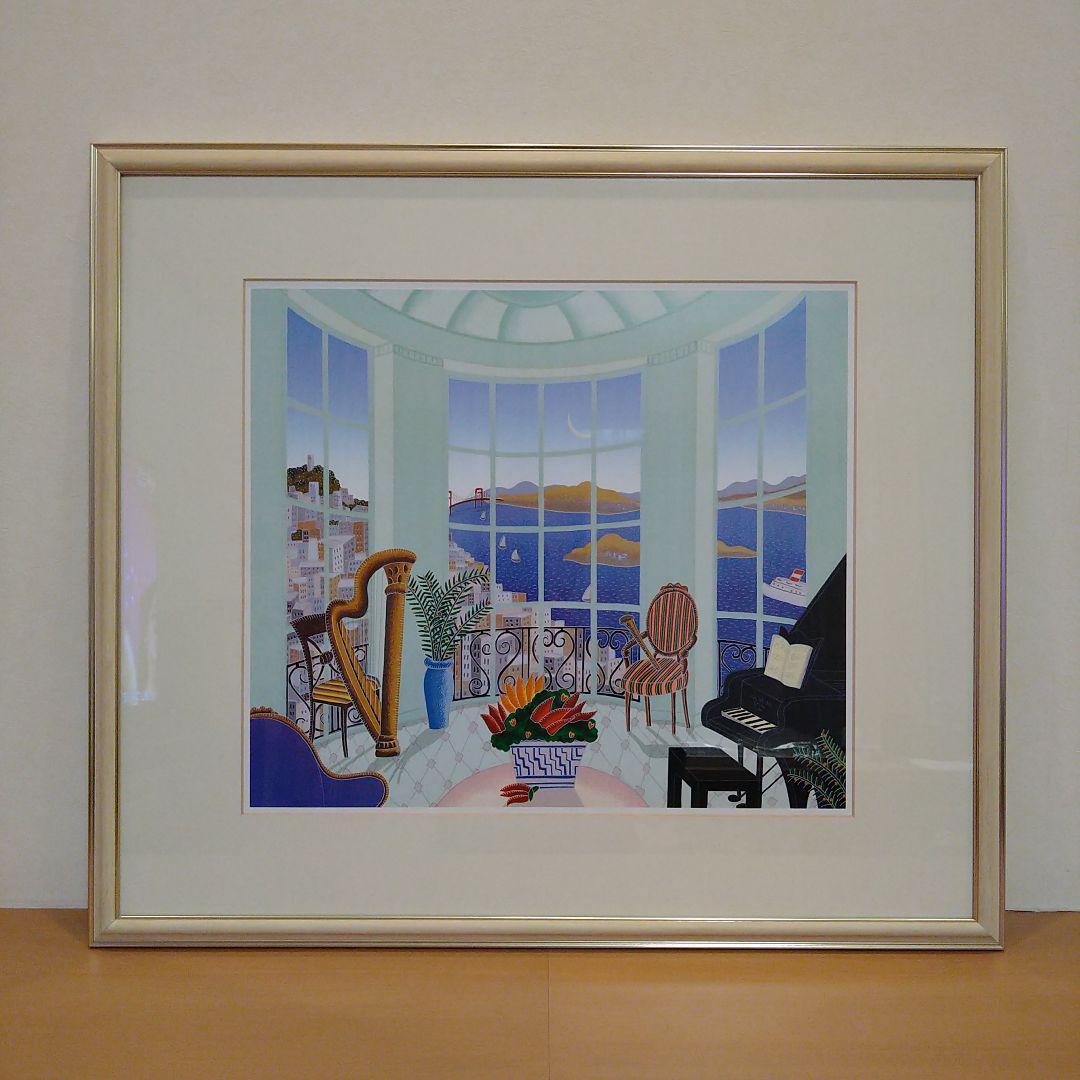 トーマス・マックナイト　ポスター　「GOLDEN GATE／GULF POOL」