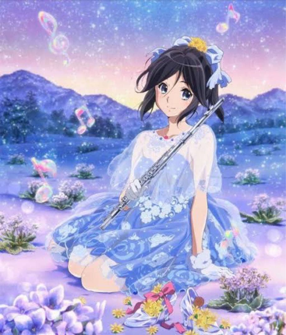 響け！ユーフォニアム　傘木希美　アクリルスタンド　缶バッジ