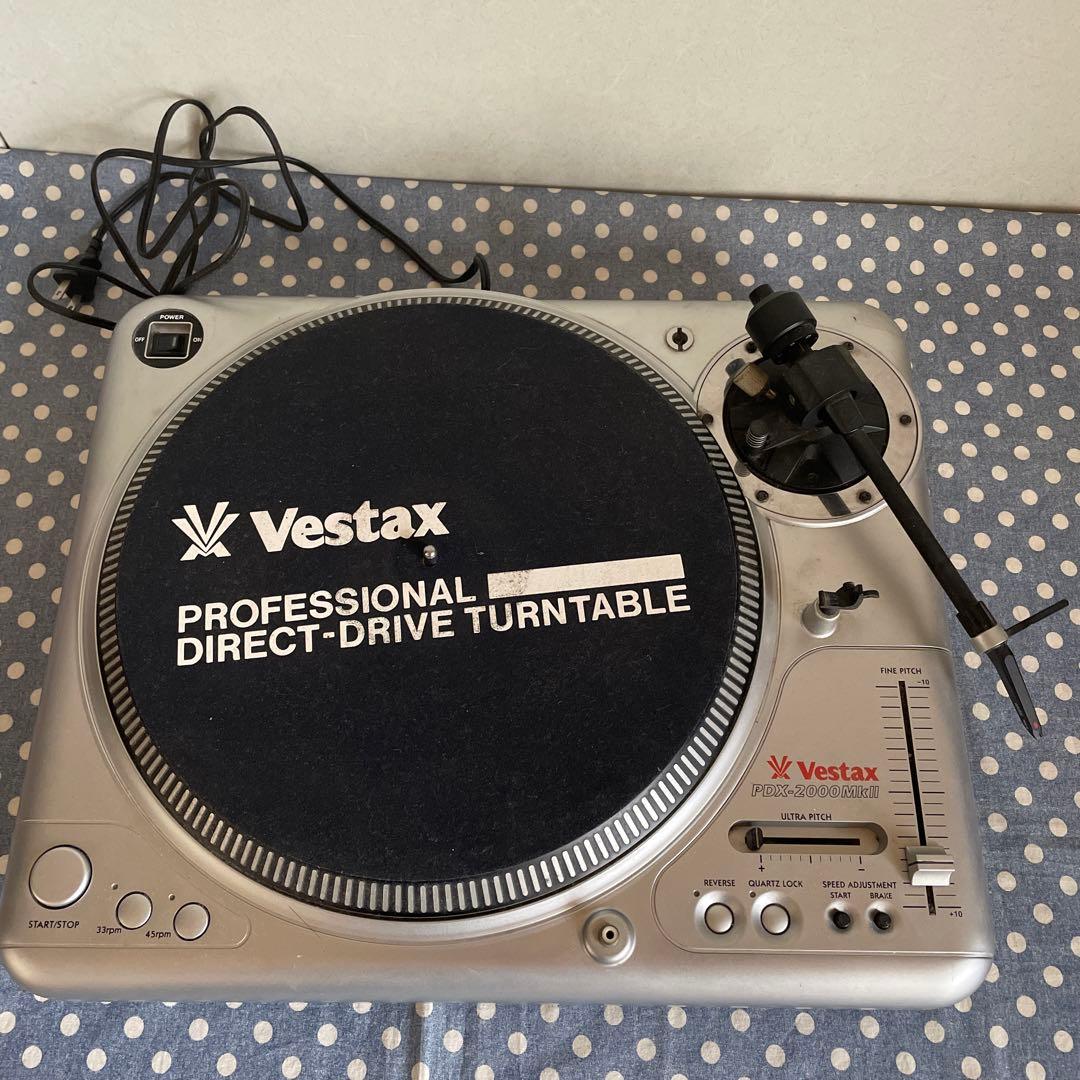 Vestax ターンテーブル PDX-2000MkⅡ 速報】世界中のDJを唸らせた、レジェンド級タンテPDXシリーズが極小