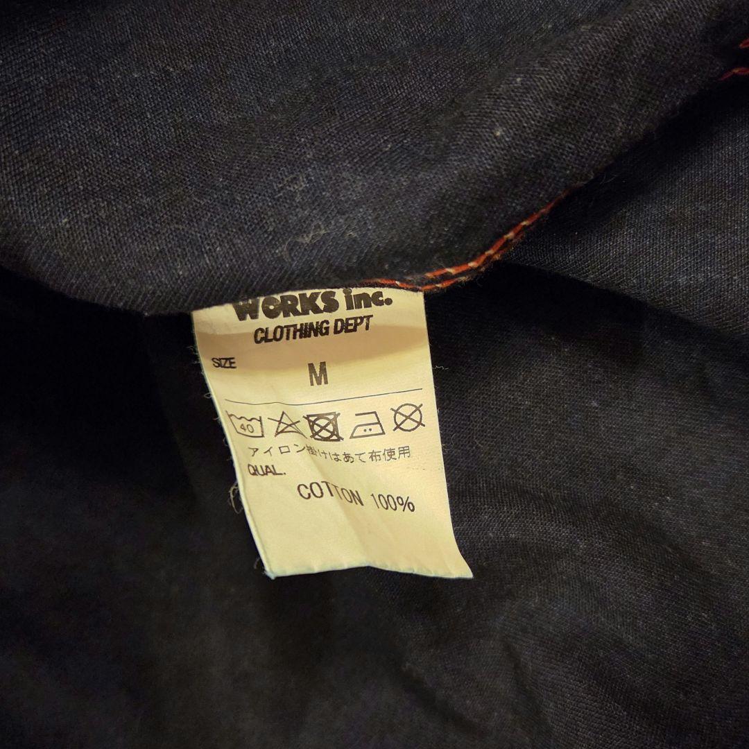 アイアンハート ウォバッシュ ワークシャツ M 美品 IRON HEART 半袖
