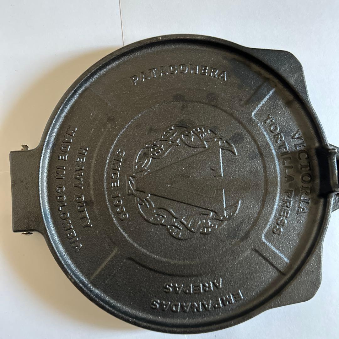 【VICTORIA】 HD10インチ トルティーヤプレス 25cm 鋳鉄