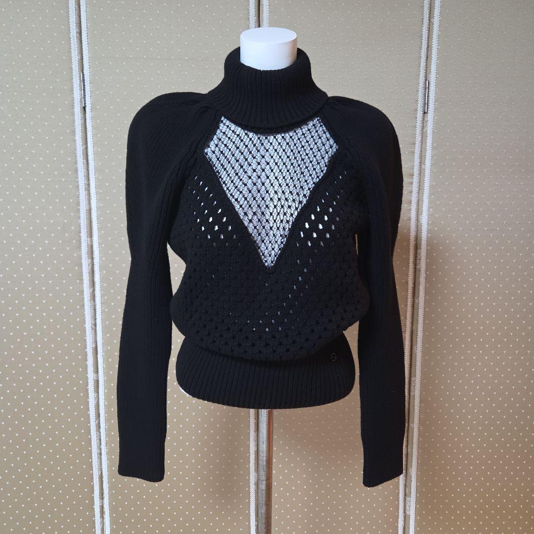 ♡GUCCI♡ 透かし編みハイネック ♡ニットセーター♡