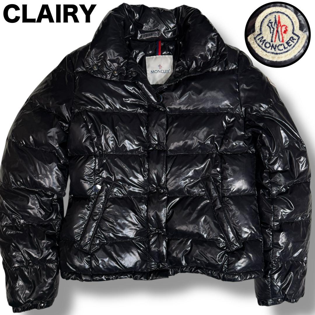 MONCLER CLAIRY Y2K アーカイブ期 シャイニー ダウンジャケット