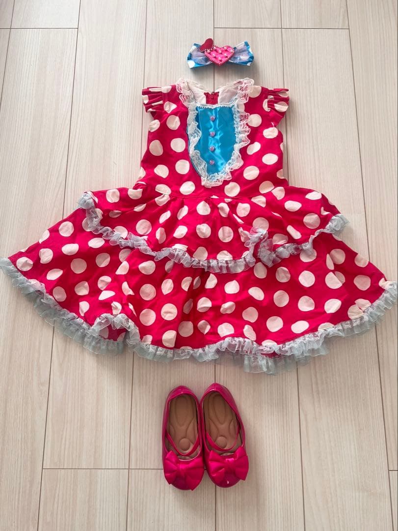 ディズニー　ミニーパルパルーザワンピース