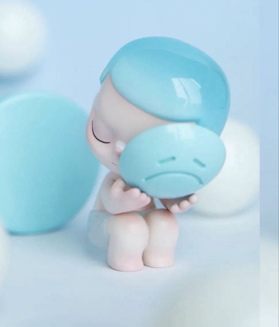 POPMART KUBO 感情の秘密-青 限定フィギュア