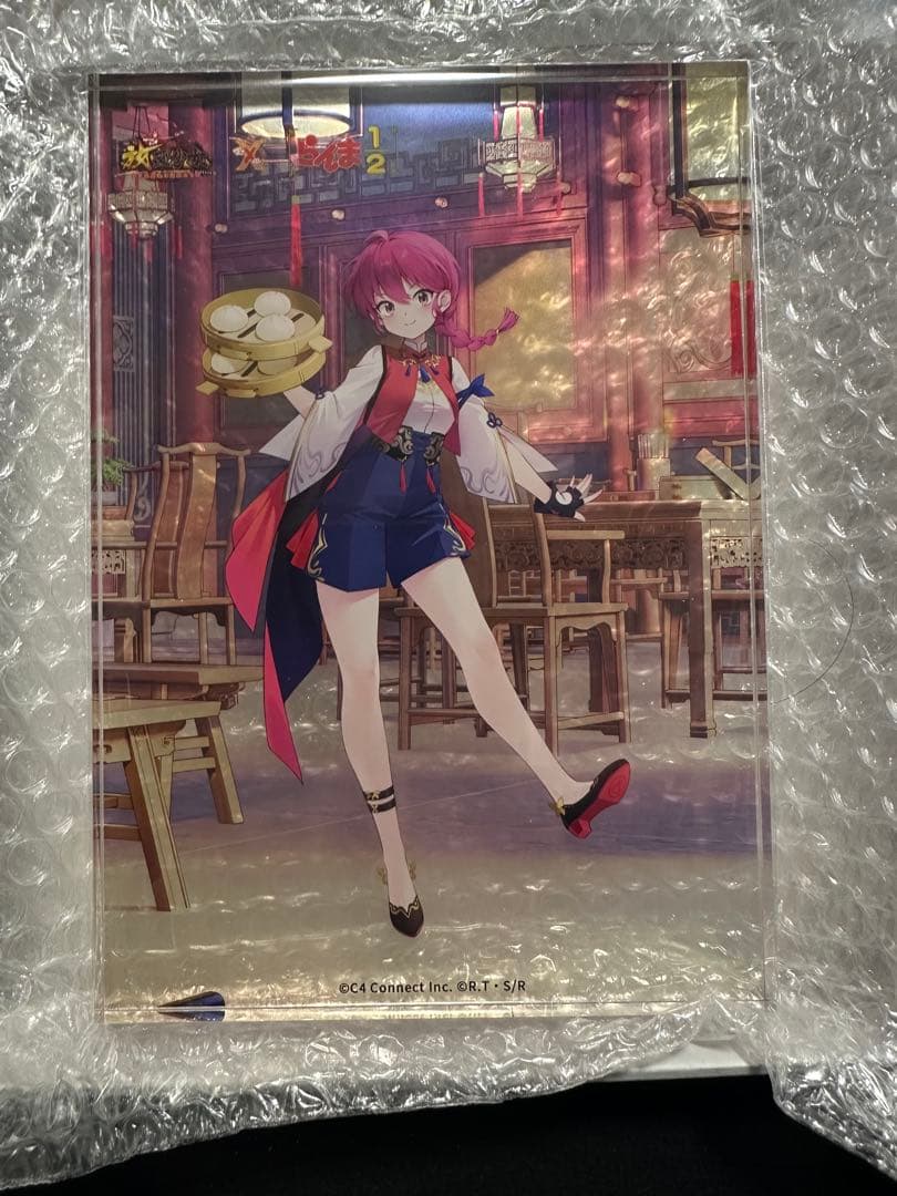 らんま1/2 女らんま 放置少女コラボ アクリルブロック