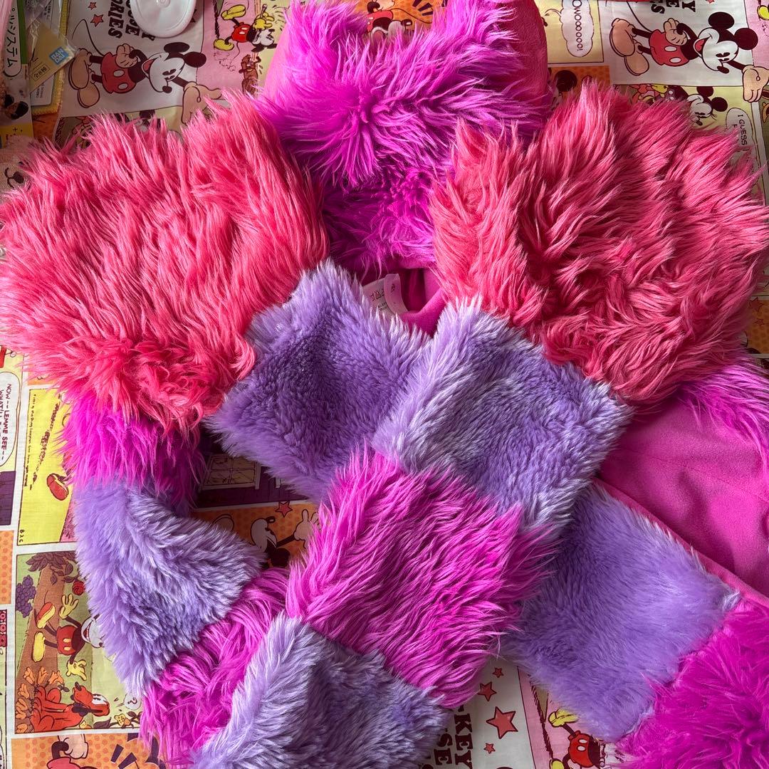 ディズニー　 チシャ猫 キャップマフラー　公式　チェシャ猫