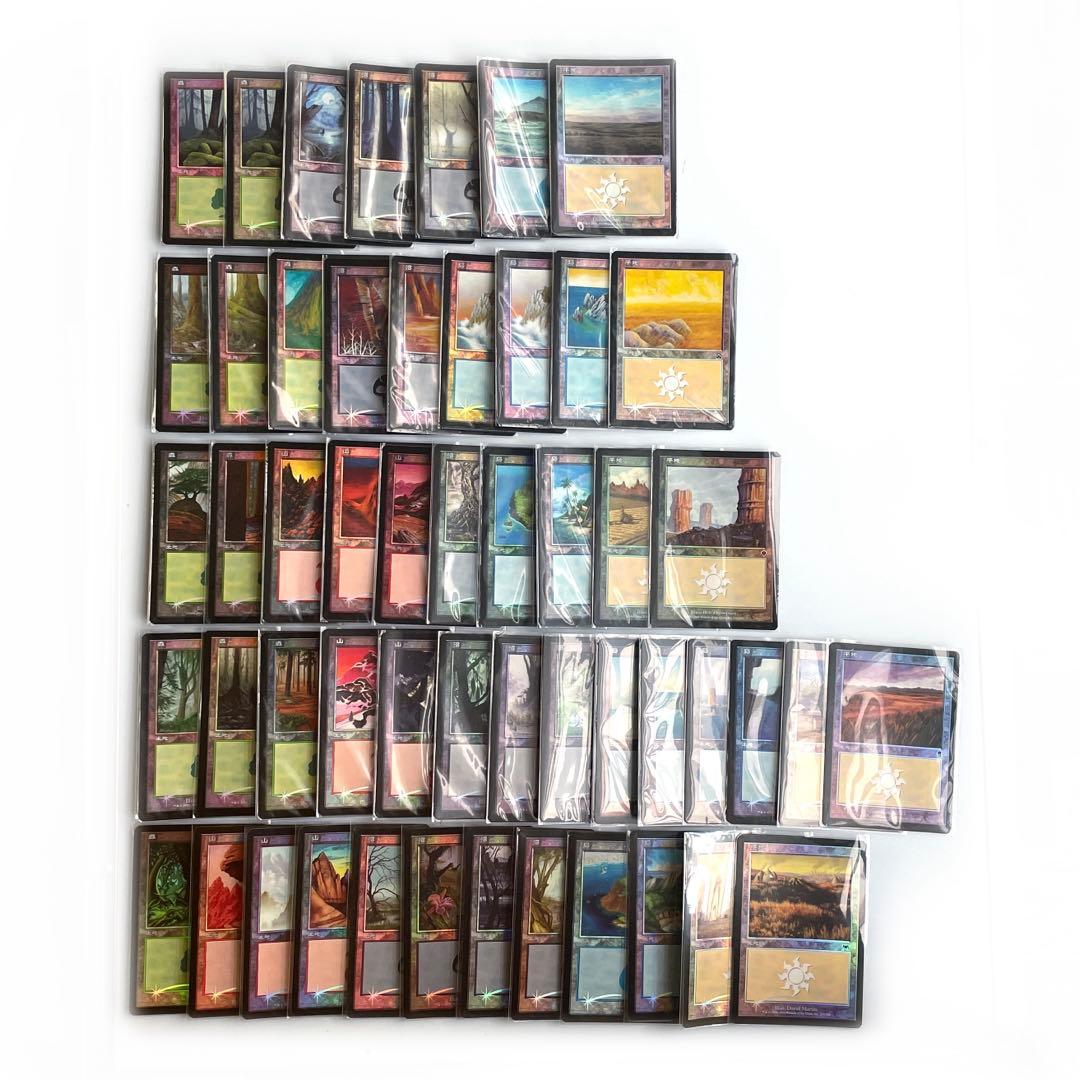 MTG 旧枠 日本語 FOIL 基本土地 基本地形 まとめ売り 希少 - メルカリ