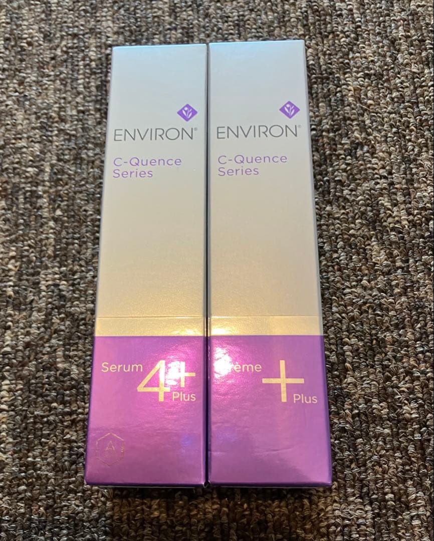 ENVIORN エンビロンシークエンスセラム4+ &クリームプラス