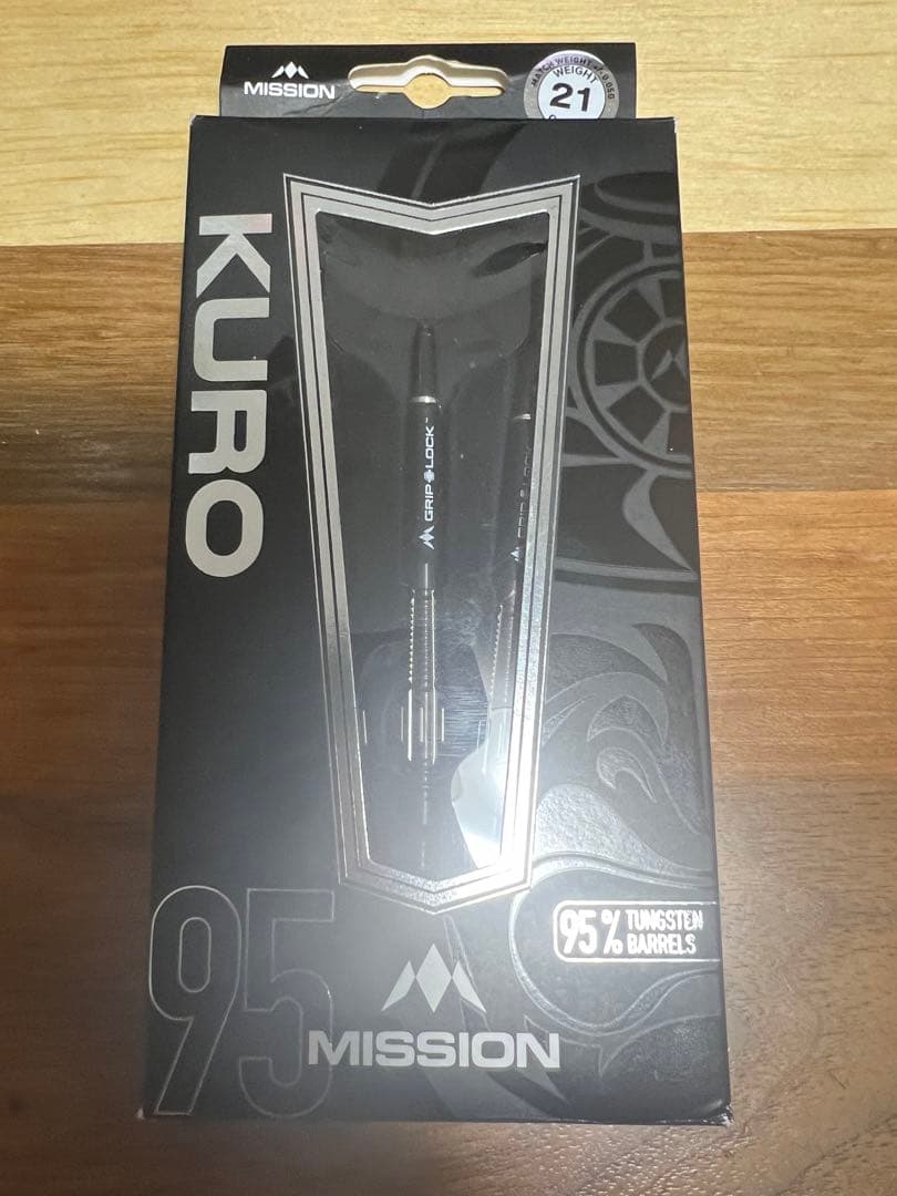 新品・未使用 ミッションダーツ Kuro M4 2BA 21g