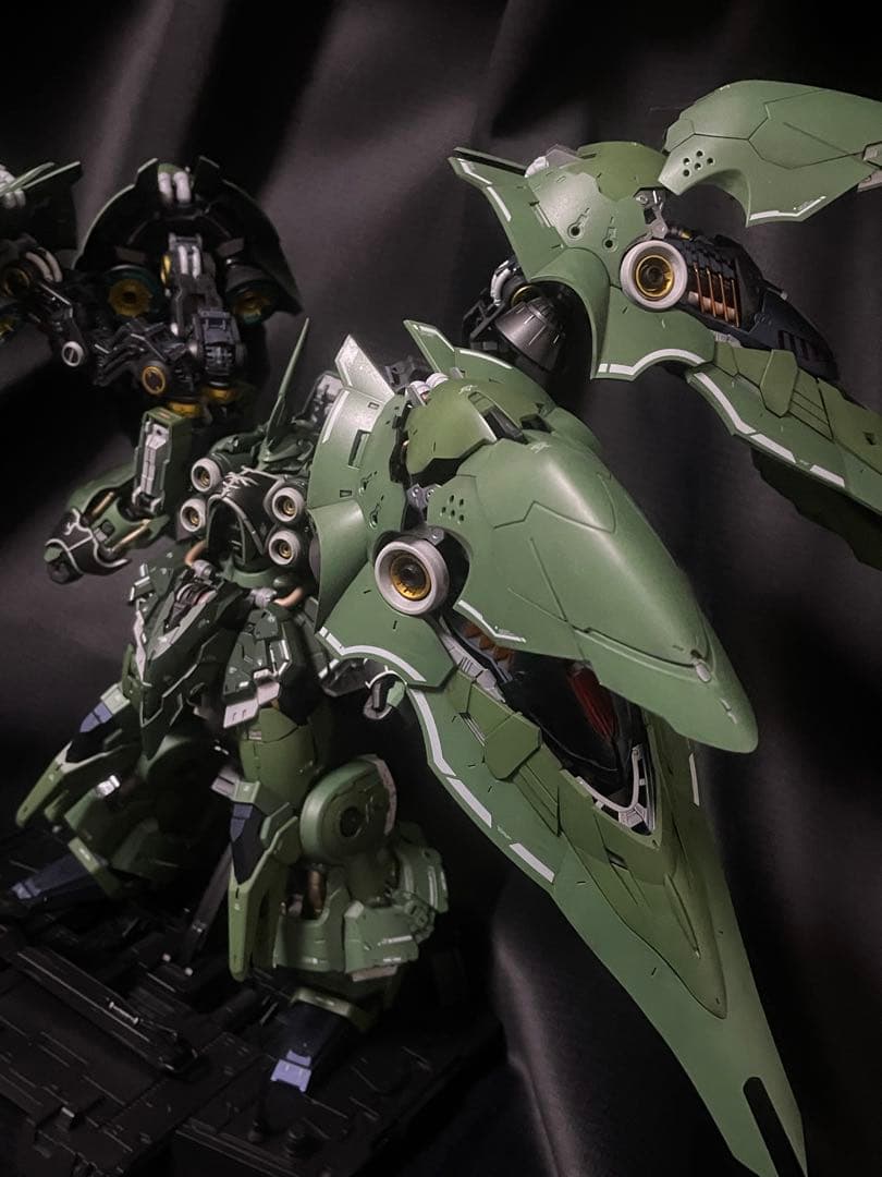 アクシズ社 オシリスエリアル ドミネーター MGクシャトリヤ 完成品