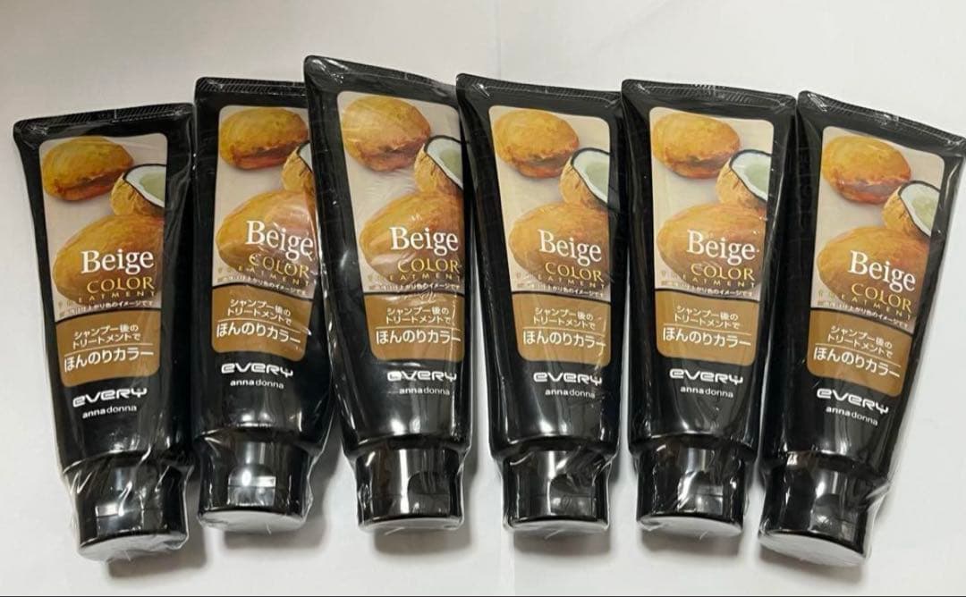 アンナドンナ　カラートリートメント ベージュ　6個