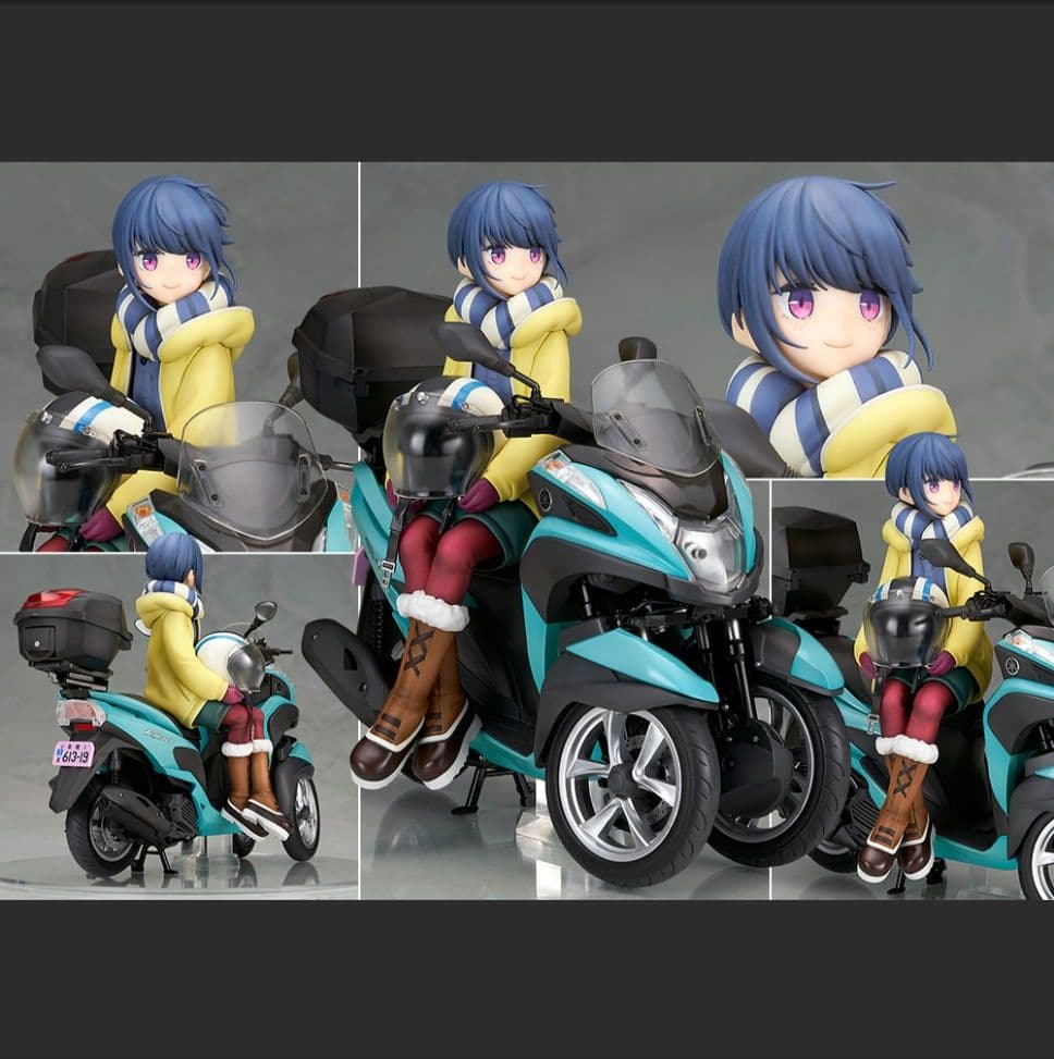 志摩リン with 三輪バイク　1/10　フィギュア　ゆるキャン△　アルター