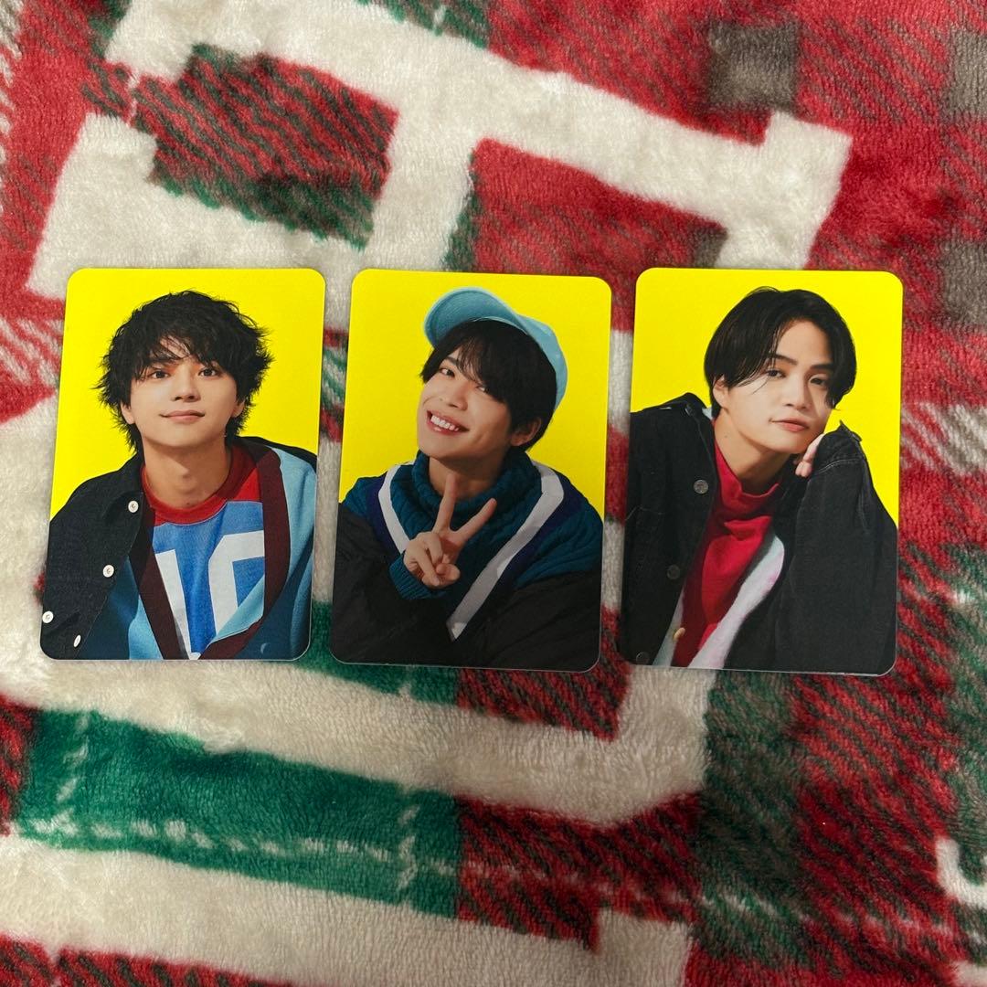 timelesz オリメン 佐藤勝利 菊池風磨 松島聡 - メルカリ