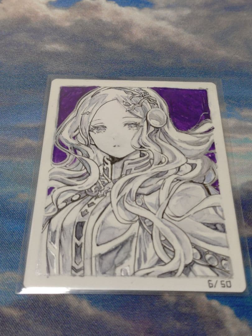 弁論の幻霊　アーティストプルーフ　カラー　スケッチ