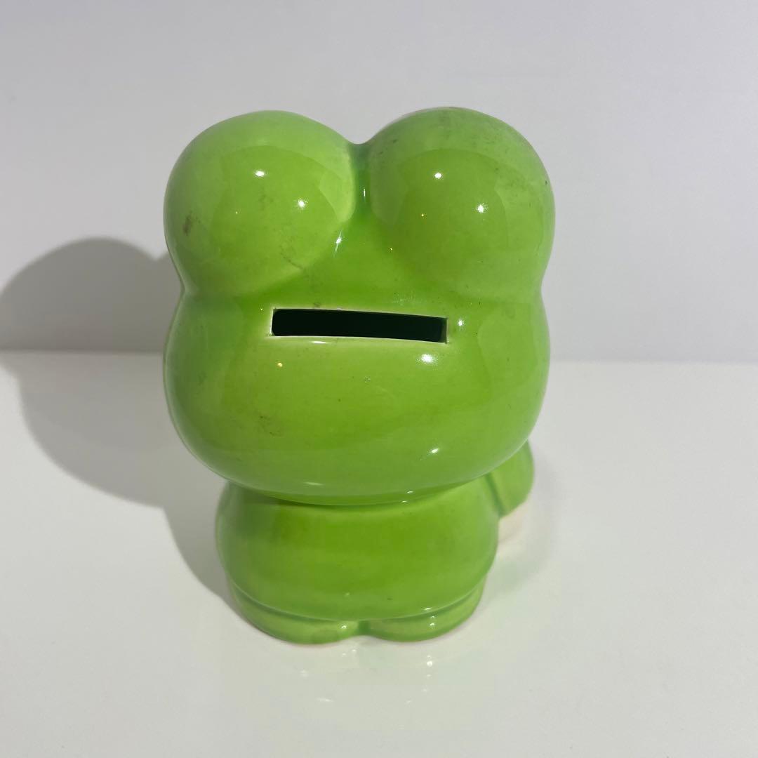 当時物 サンリオ けろけろけろっぴ 陶器製 貯金箱 レトロ 現状品