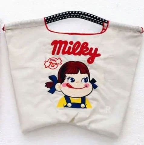 ボールアンドチェーン 不二家 ペコちゃん ミルキー MSサイズ ホワイト