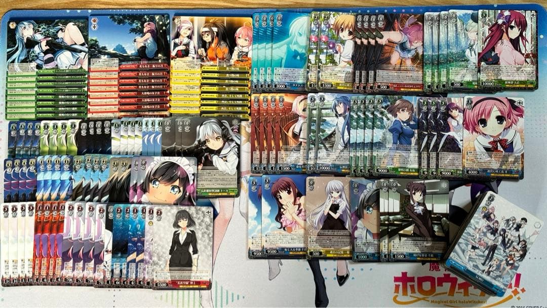 ヴァイスシュヴァルツ】グリザイア 8電源デッキ + デッキパーツ