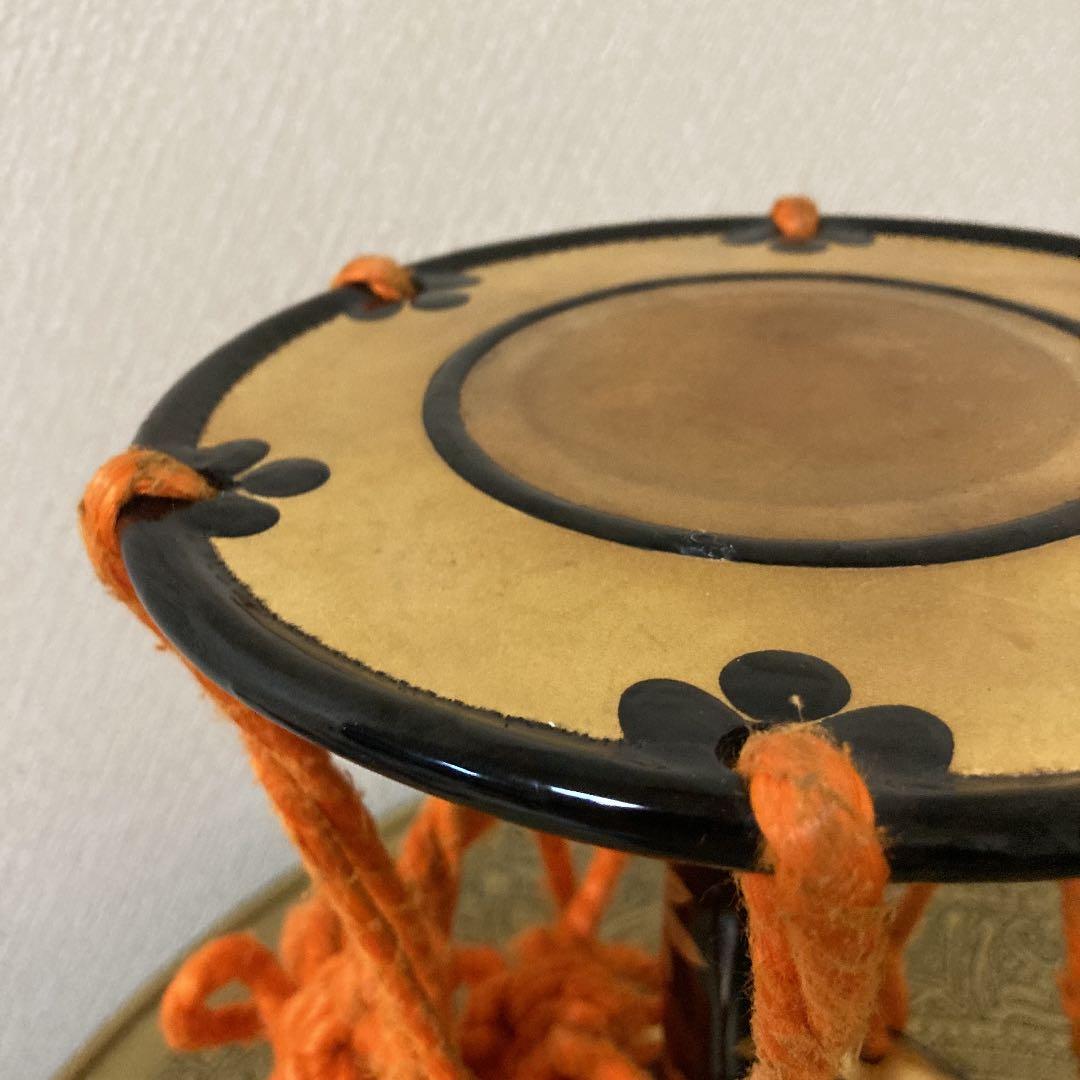 つづみ 鼓 堤太鼓 小鼓 和楽器 雅楽 能楽 ケース付き 古品 - メルカリ