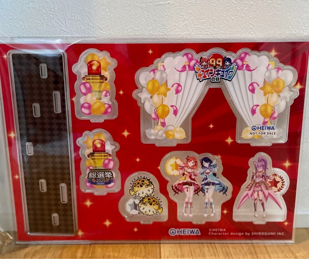 限定品　HEIWA キュインキュインの日　総選挙　アクリルスタンド　激レア キミとアイドルプリキュア♪ ミニアクリルスタンドVol.3