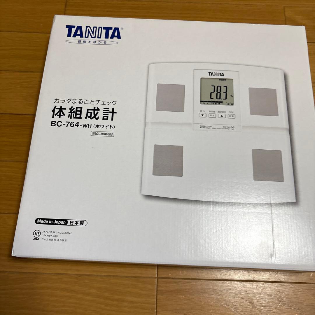 タニタ　体組成計 BC-764-WH 新品、未使用品