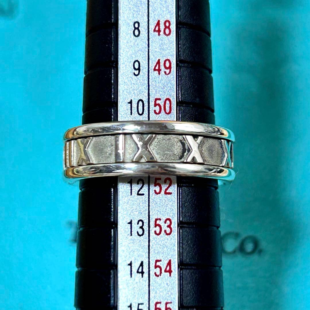 美品】Tiffany アトラスリング 11号 袋付き - メルカリ