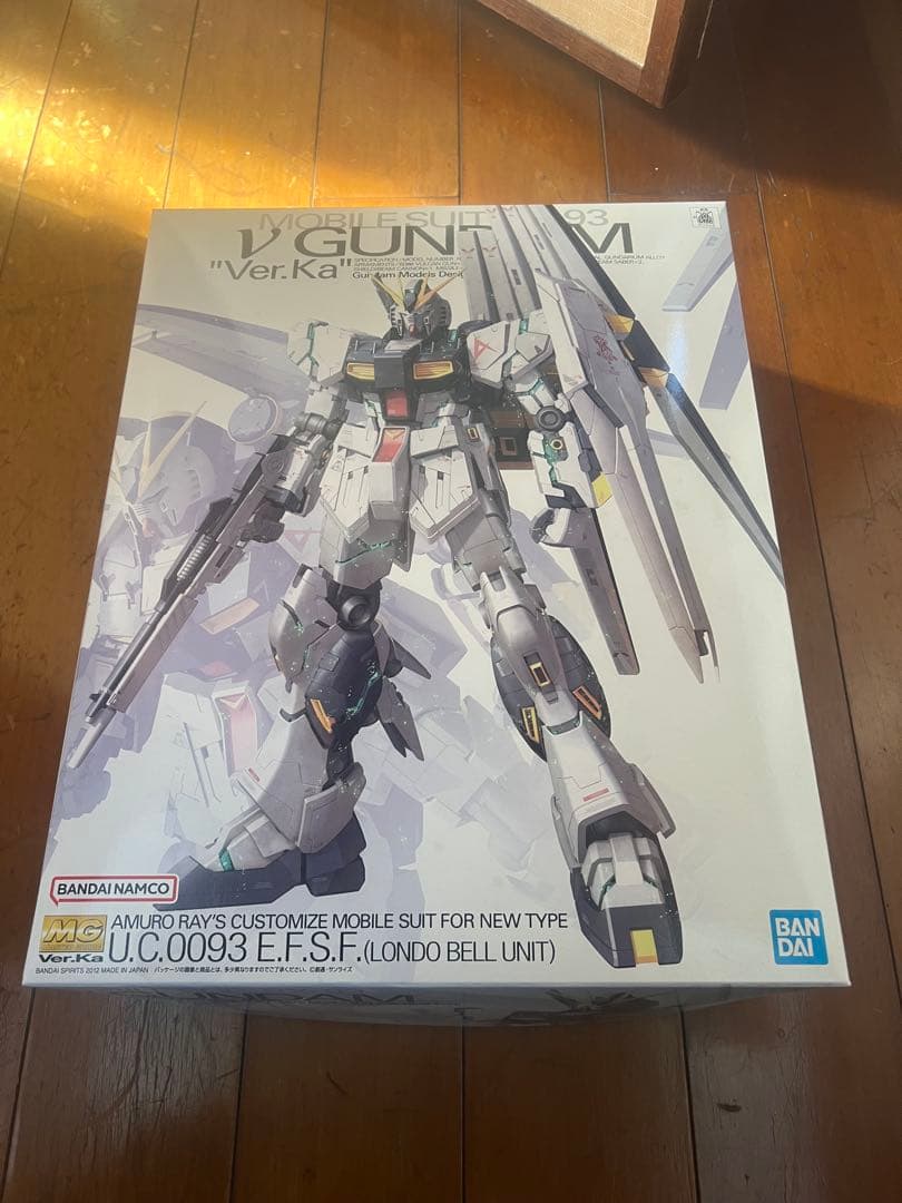 お年玉正月限定セール✨[送料込・最安値]MG νガンダムver.ka 1/100