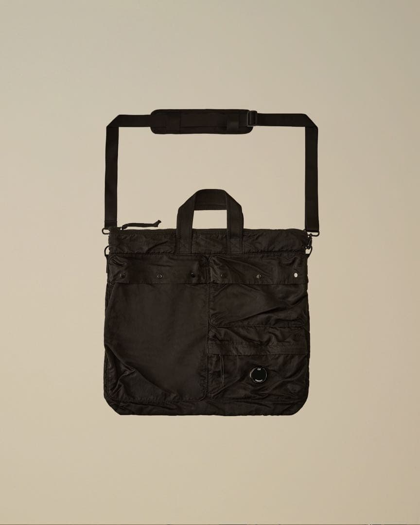CP COMPANY ブラック トートバッグ