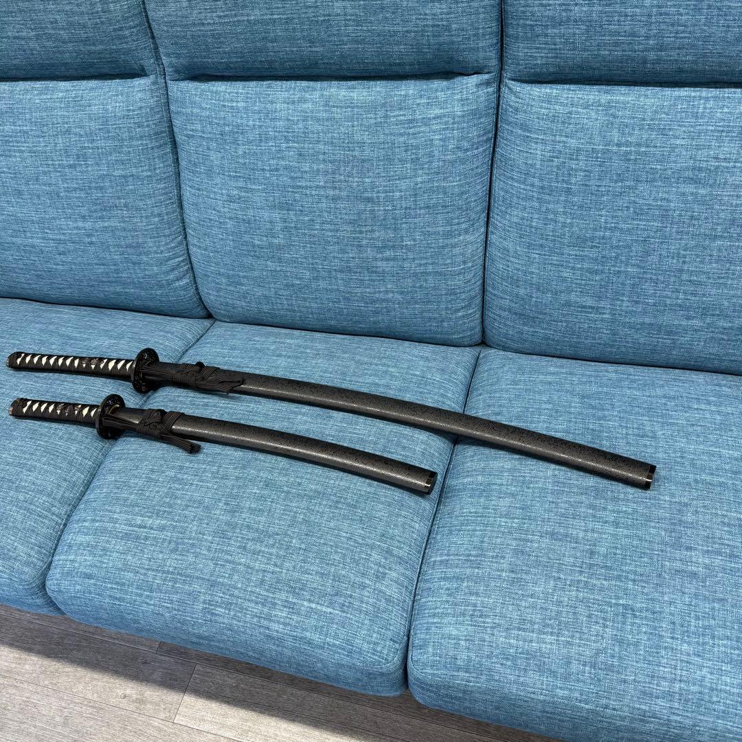 日本刀 ★鞘付き模造刀 大小2本セット 観賞用