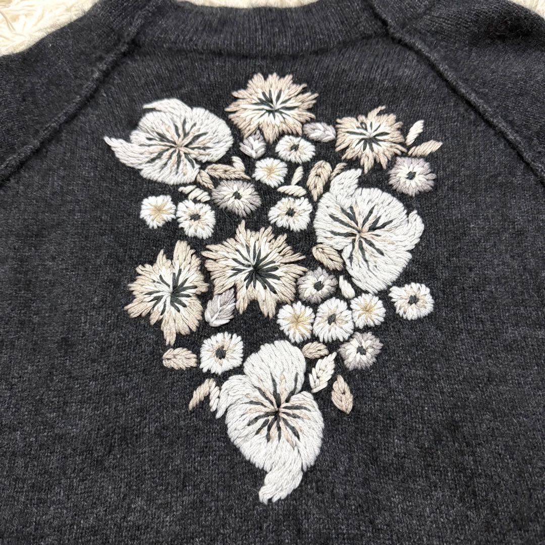 BEARDSLEYビアズリーモヘヤニット刺繍 - メルカリ