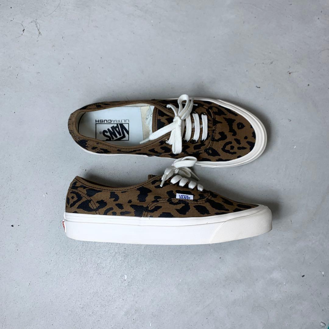 VANS authentic 44DX アナハイム レオパード 豹柄 26 - メルカリ