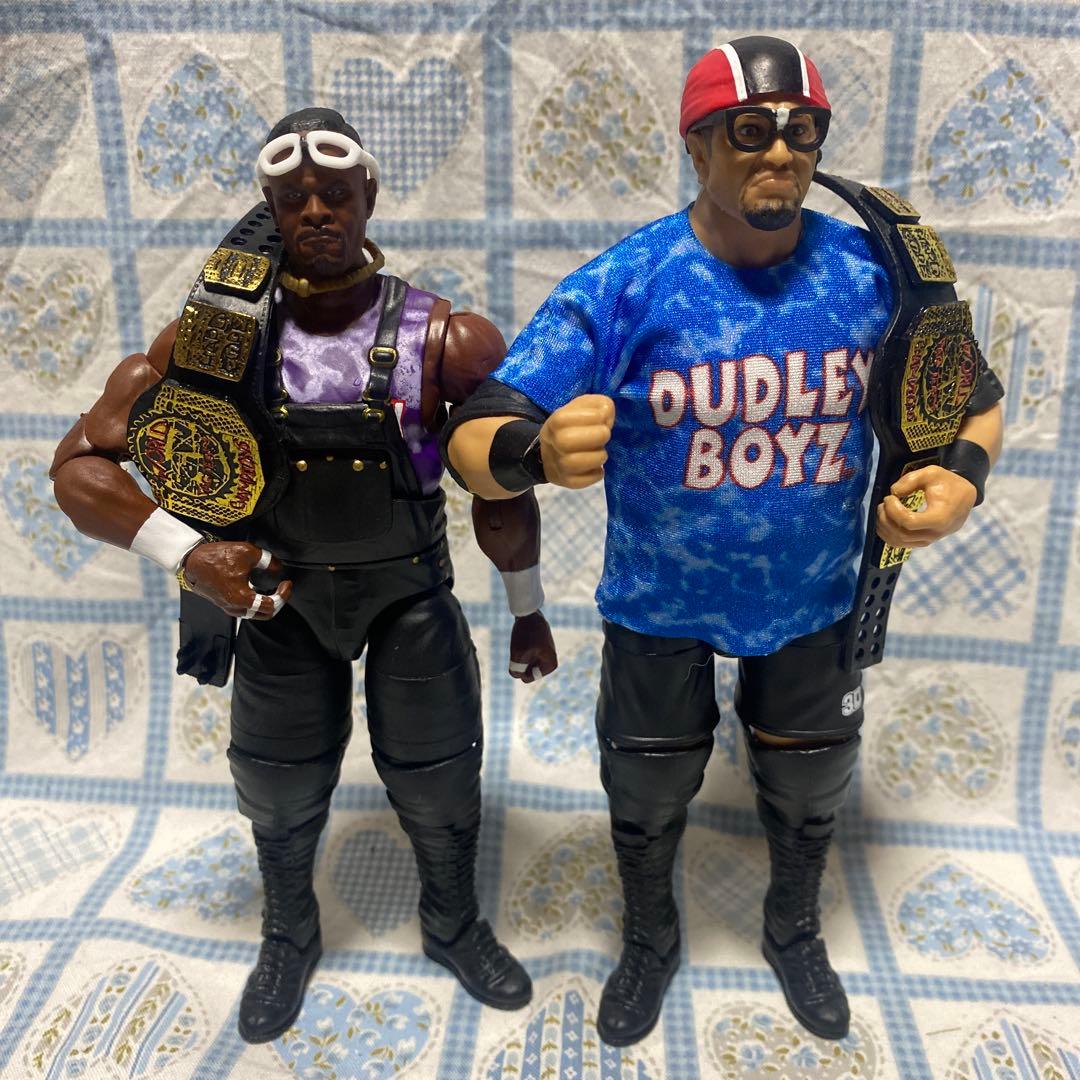 プロレス　WWE フィギュア　ダッドリー・ボーイズ　チーム3D 新日本　全日本 全日本】斉藤ブラザーズが世界タッグ王座に挑戦！ 王者・綾部