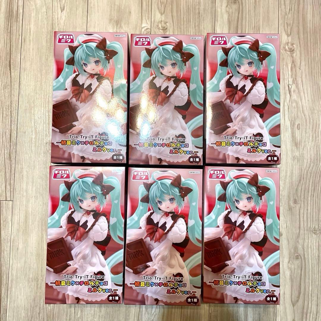 初音ミク Trio-Try-IT Figure チロルチョコ フィギュア 👾 初音ミク×チロルチョコ Trio-Try-iT Figure ー初音ミク
