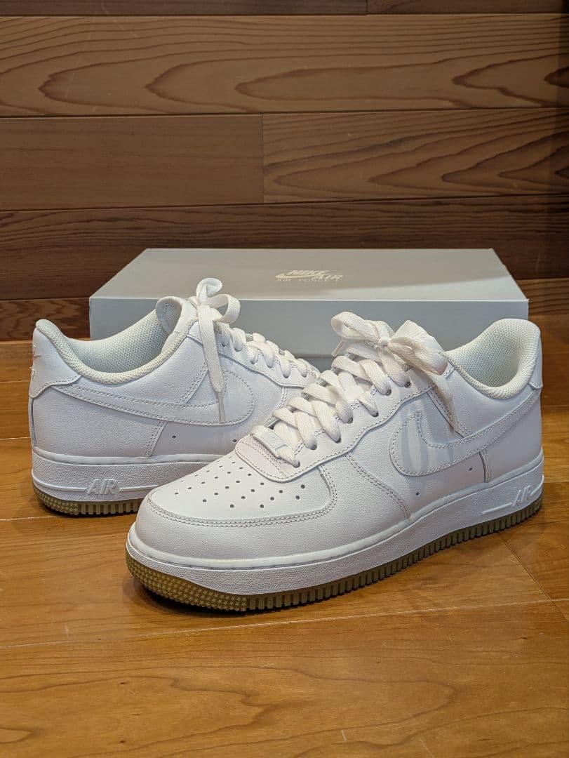Nike Air Force 1 '07 エアフォースワン　ホワイト　ガムソール