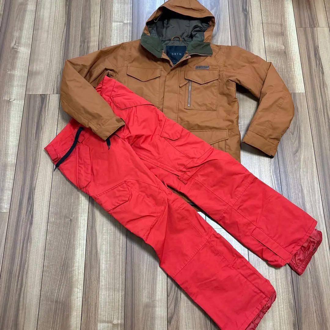 とし　上のみ　Burton スノーボードウェアセット　メンズ Sサイズ