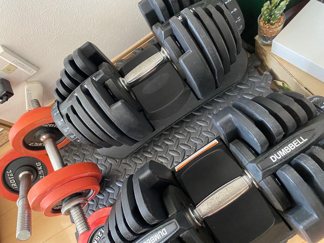 可変式ダンベル 5kg-40kg おまけあり　⭐︎受取限定