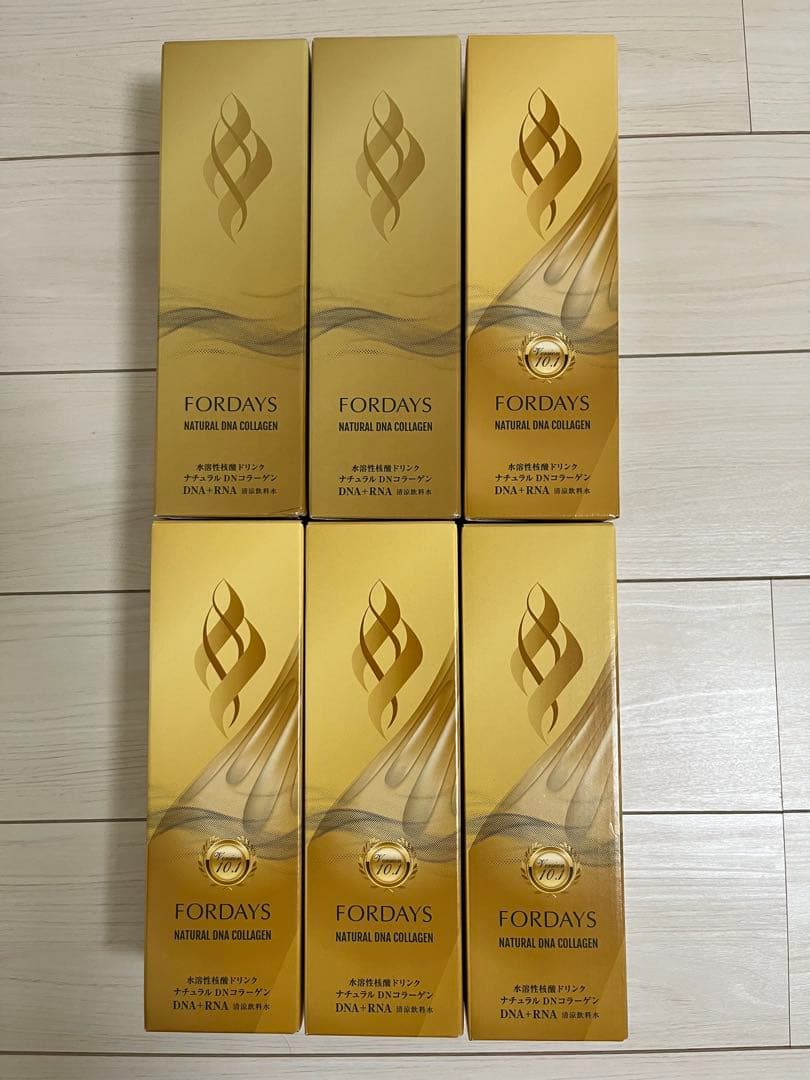 フォーデイズナチュラルDNAコラーゲンドリンク６本セット
