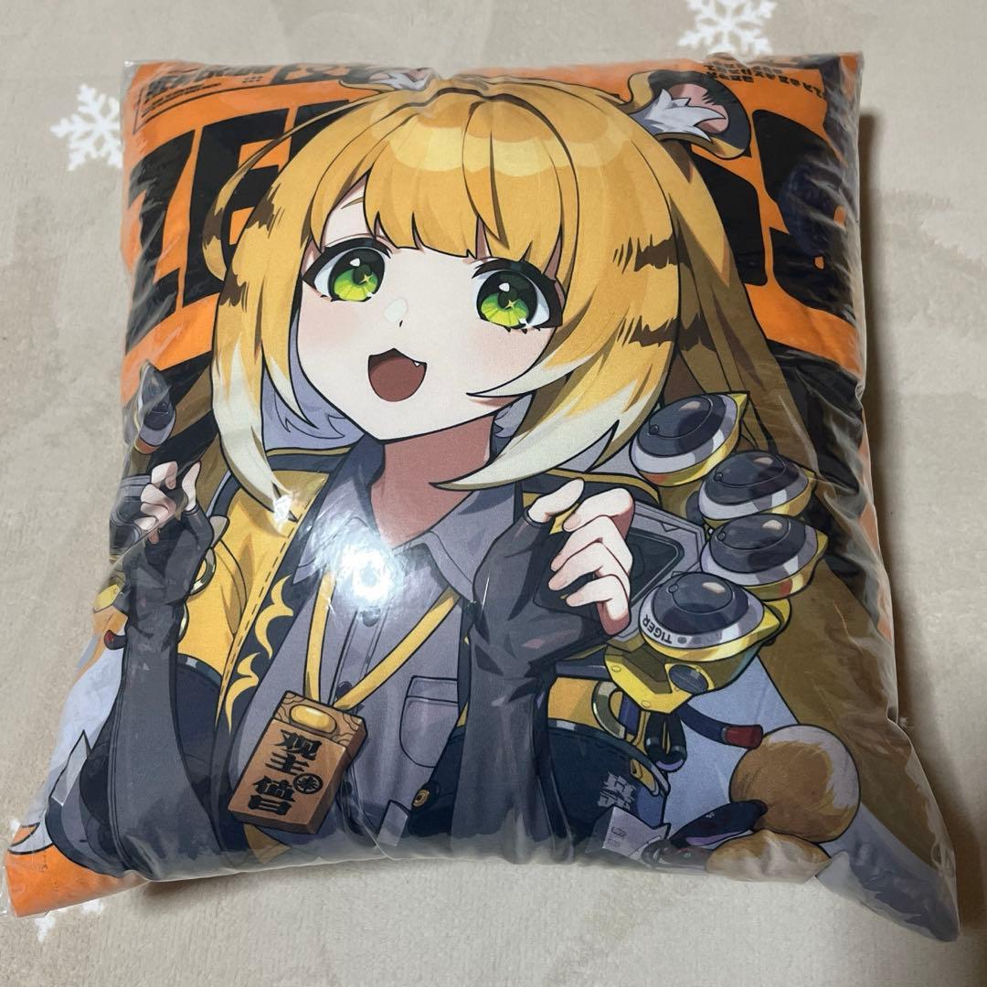 GIGO限定 ゼンレスゾーンゼロ ゼンゼロ ビッグクッション 橘福福 1点