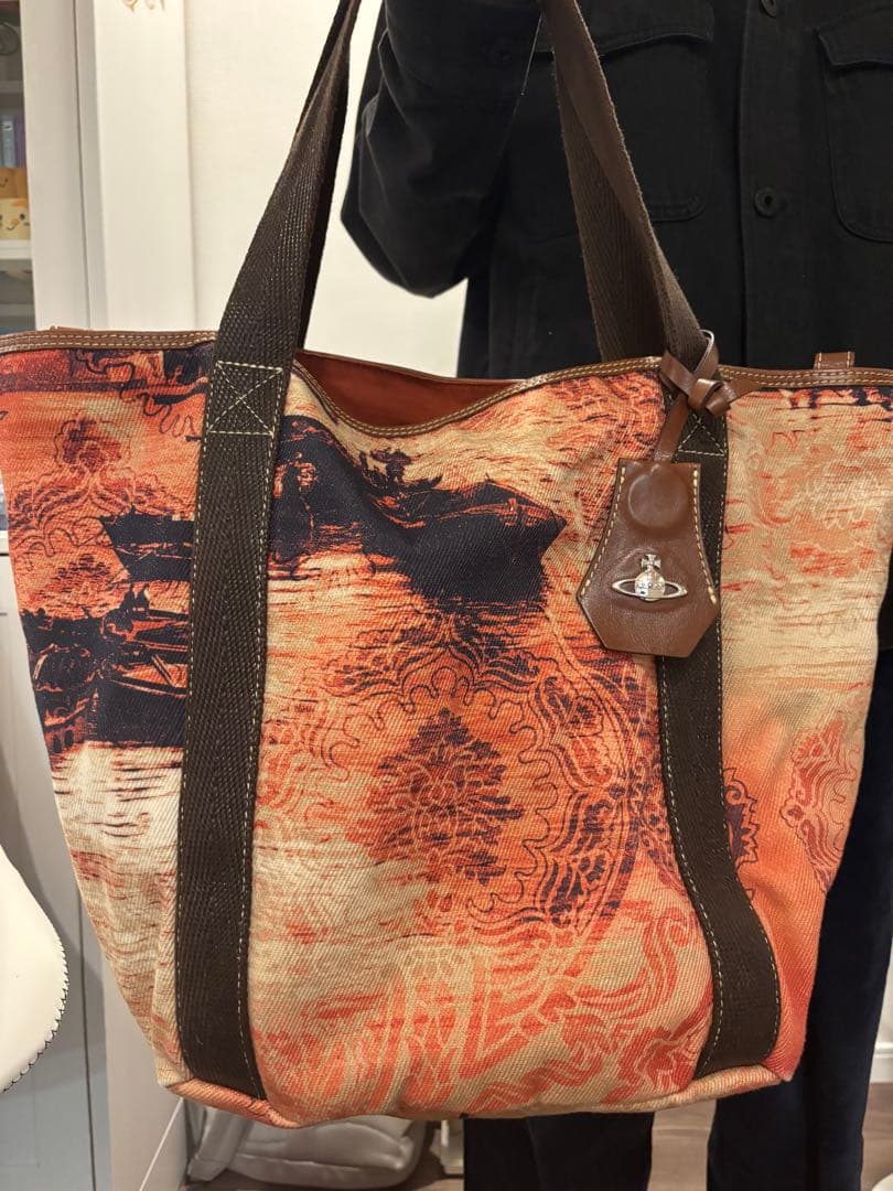Vivienne Westwood トートバッグ　ハンドバッグ　キャンパス