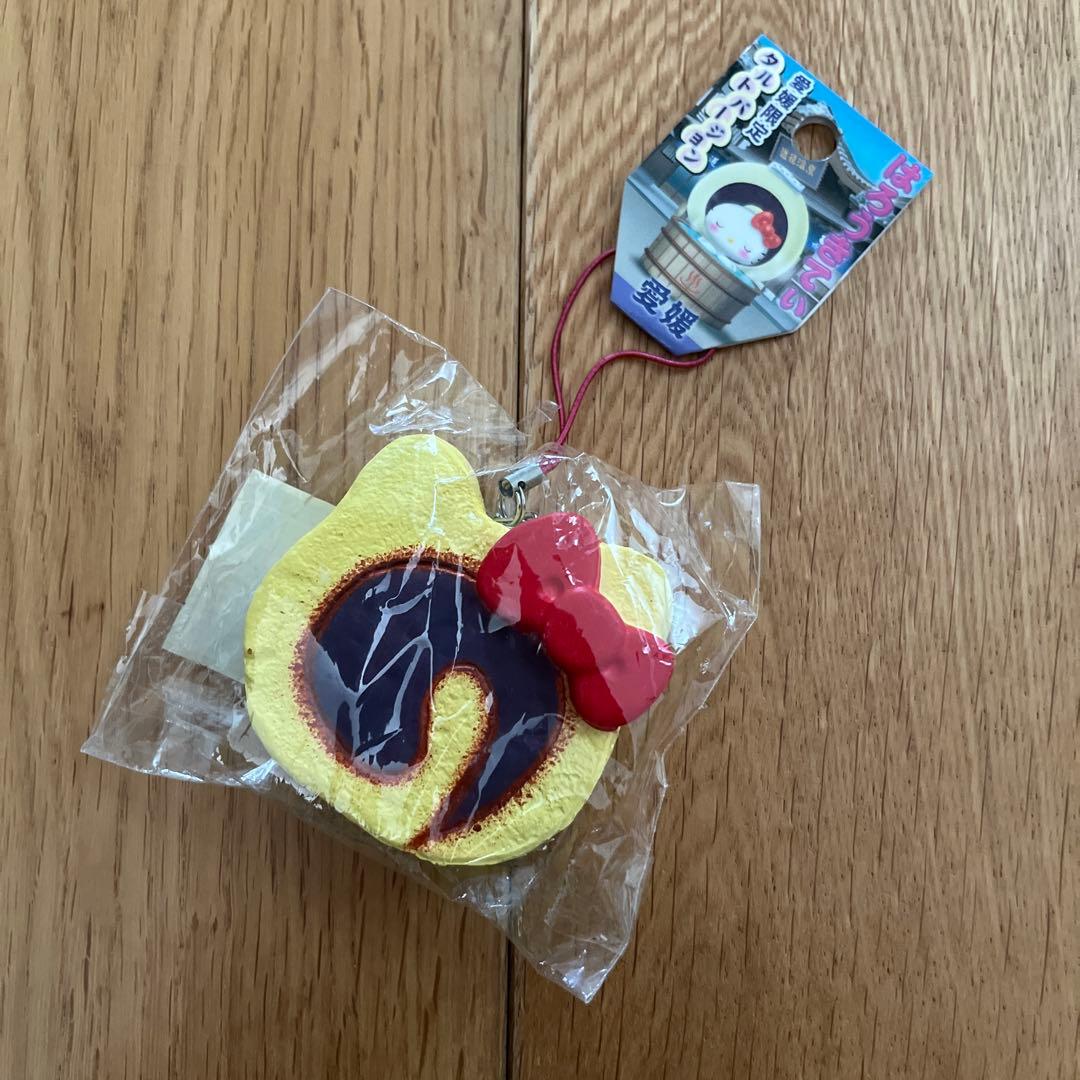 商*m様 愛媛限定 キティーちゃん スクイーズストラップ タルトバージョン