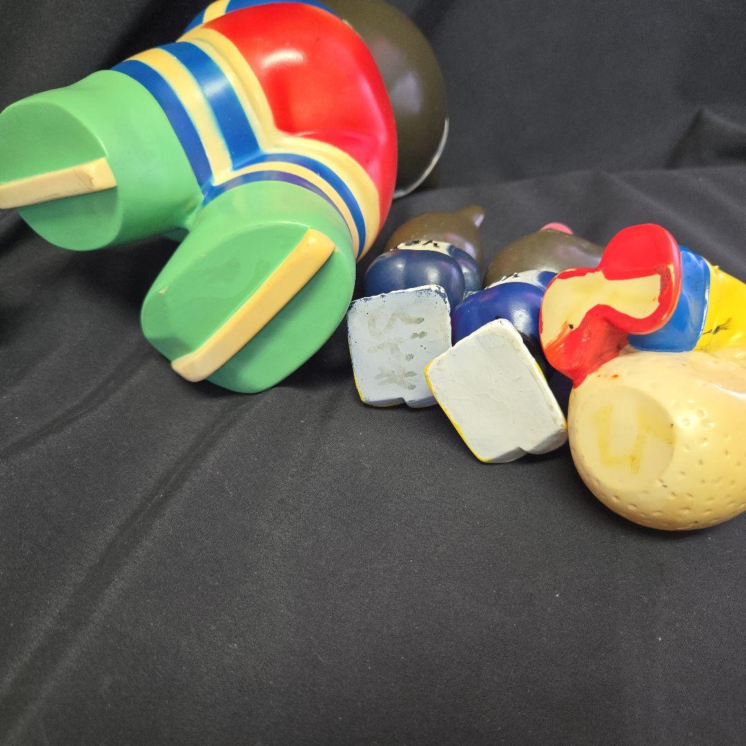 北海道拓殖銀行 貯金箱 たくちゃん ウィンタースポーツ8体 - メルカリ