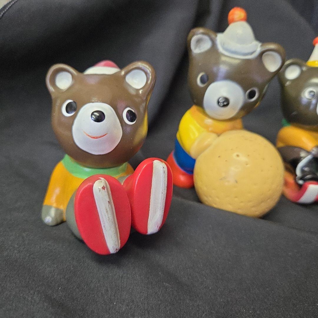 北海道拓殖銀行 貯金箱 たくちゃん ウィンタースポーツ8体 - メルカリ