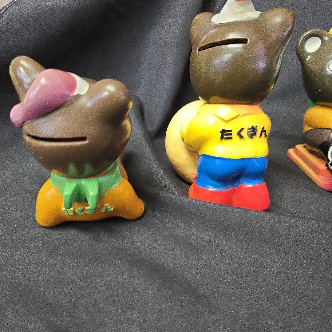 北海道拓殖銀行 貯金箱 たくちゃん ウィンタースポーツ8体 - メルカリ