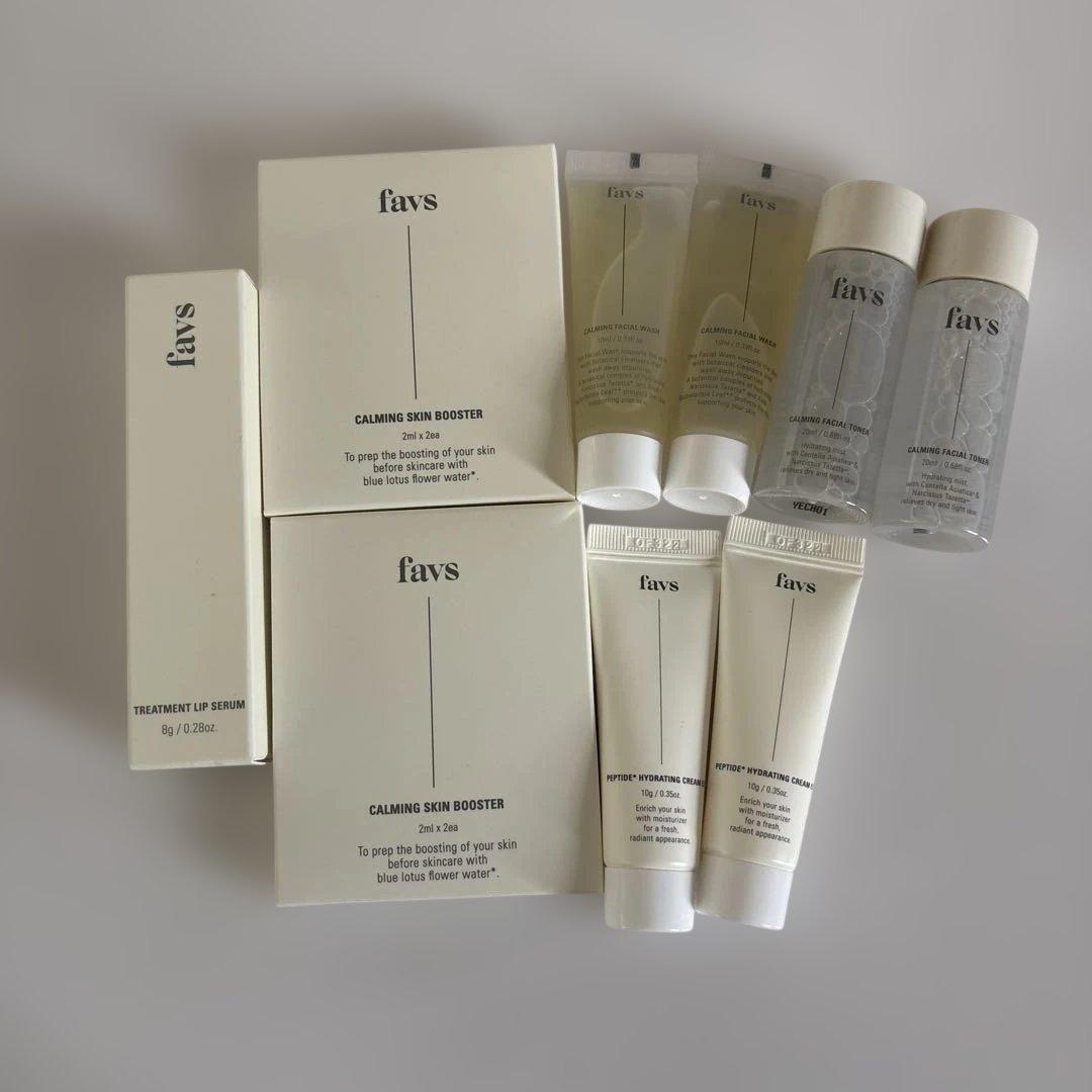 【新品‼︎】【匿名配送】favs トライアルセット　リップセラム