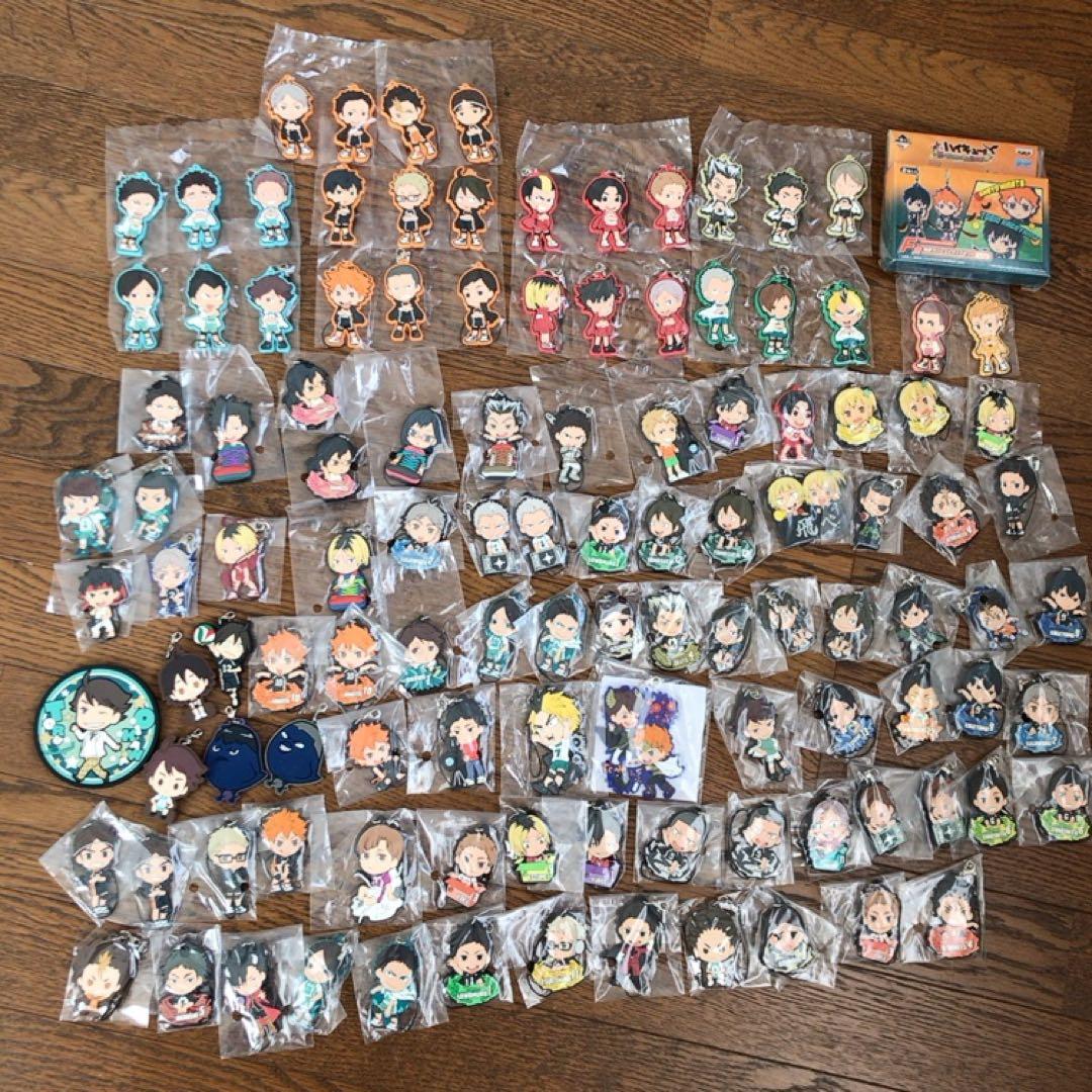 値下げ❤新品未開封★ハイキュー ラバーストラップ115コ　景品　一番くじラバスト 一番くじ ハイキュー!!～宿命の対決!烏野VS青葉城西～｜一番くじ倶楽部
