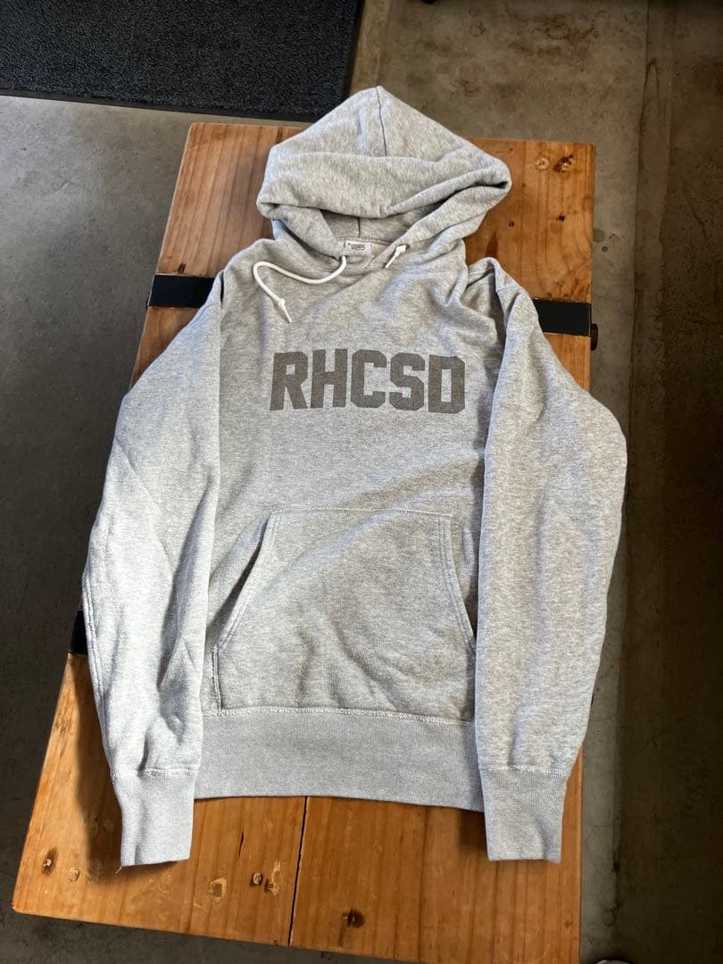 RHC RHCDロゴ グレー パーカー　スタンダードカリフォルニア RHC ロンハーマン スタンダードカリフォルニア スウェットパーカー