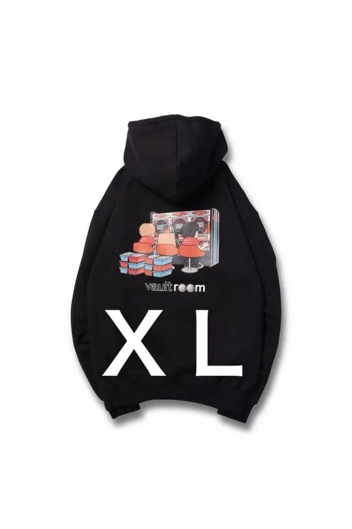 き*む様 vaultroom × すろぱちすてぇしょん　ＸＬサイズ　パーカー　ボ