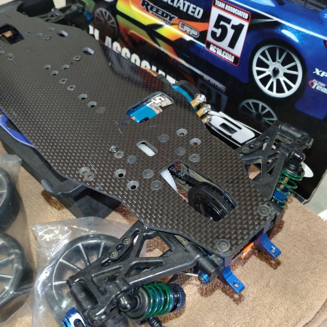 ♥ Teams アソシ TC-6 4WD ベルトドライブRCツーリングカー中古品