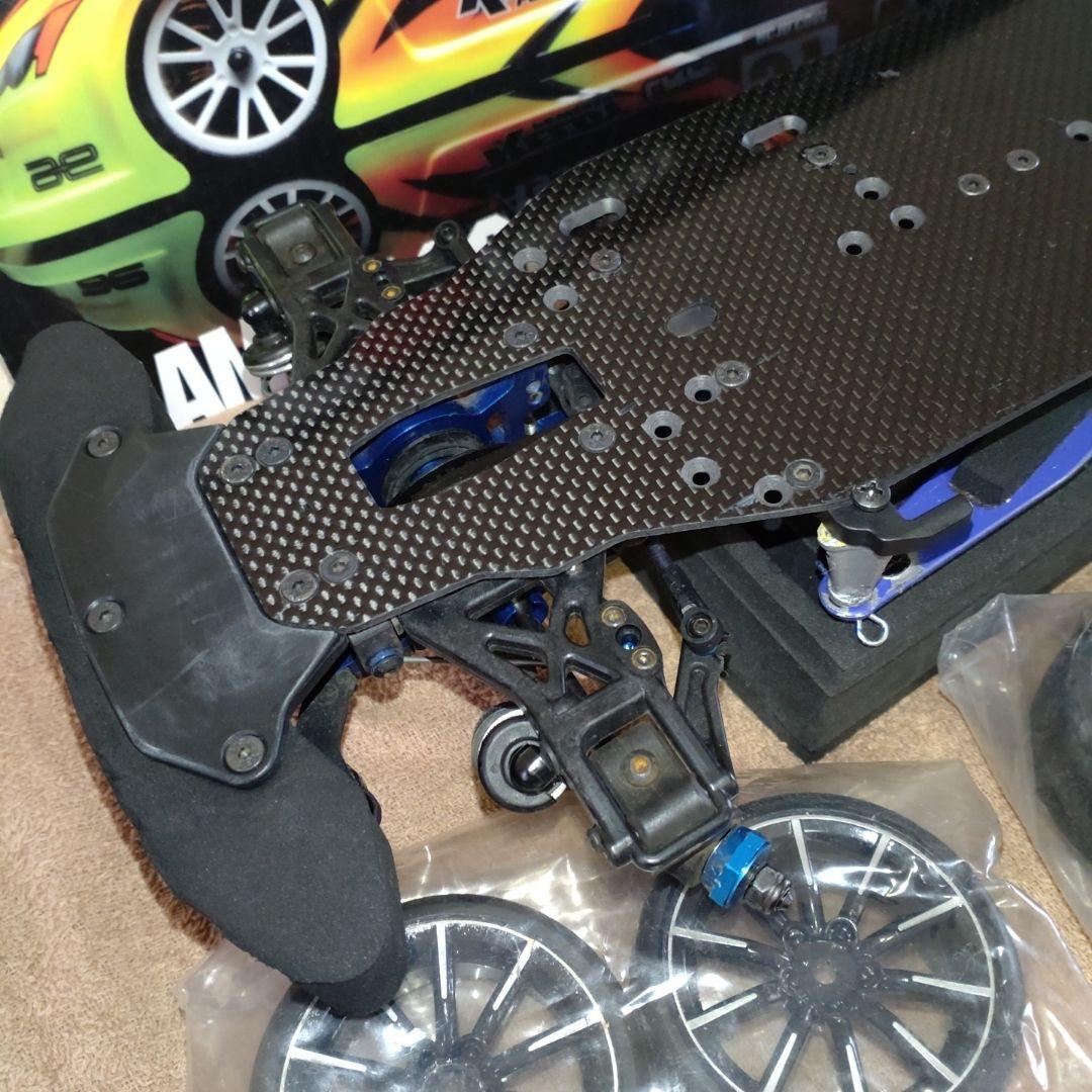 ♥ Teams アソシ TC-6 4WD ベルトドライブRCツーリングカー中古品